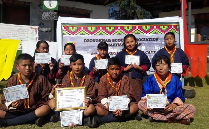 Distrist spiritual camp of Nazhoen scout.