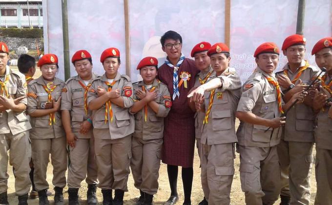 4th National Scout Day at Pemagatsel 
