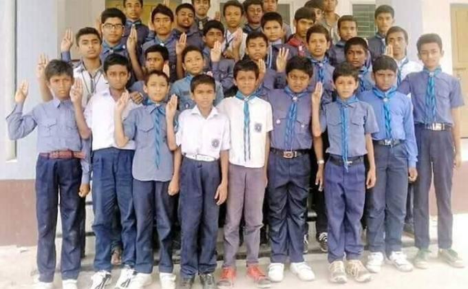 Hajigonj Govt Model Pilot School  Group Annual Camp 2015  