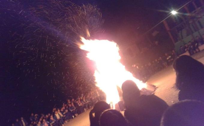 preparation of fire camp 
