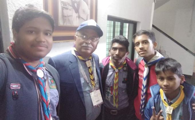 Visit Cub camporee