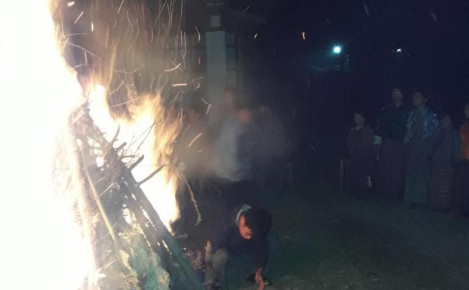Coordinated campfire departure