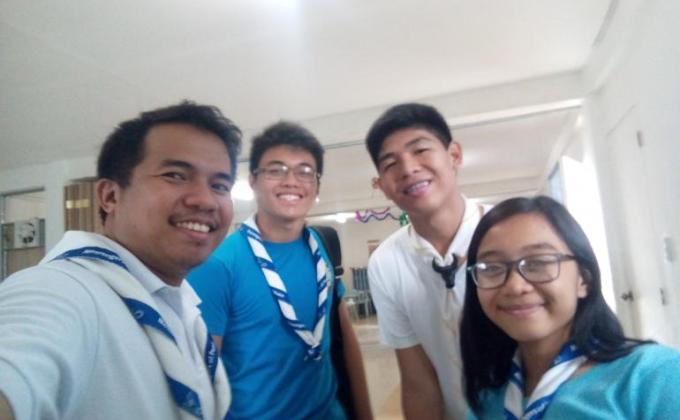 Team Brighton MOP Assisted PHCH's Investiture Ceremony Practice