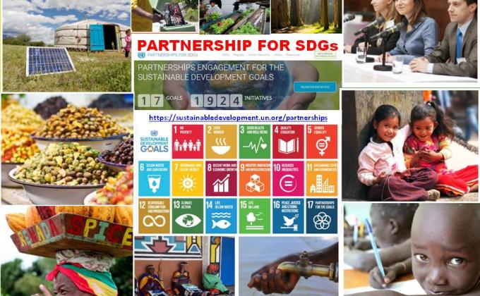 PARTNERSHIPS FOR SUSTAINABLE DEVELOPMENT FOR 17 GOALS AND 1924 INITIATIVES