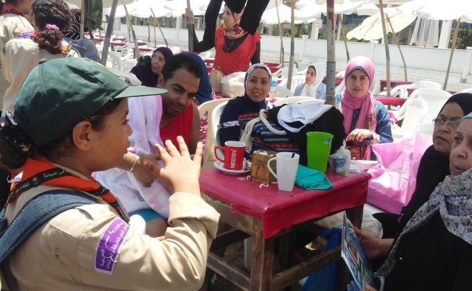 ابناؤنا في عيوننا وتوعية الشواطيء للمحافظه علي الصرف الصحي ومياه الشرب