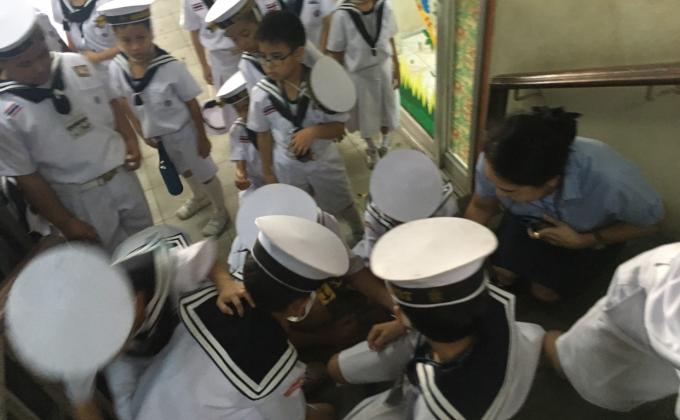 เก็บขยะ