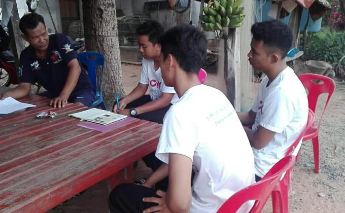 โครงการลูกเสือสร้างสุขกับผู้สูงวัยด้วยสันทนาการ โรงเรียนพนมดงรักวิทยา SWA14