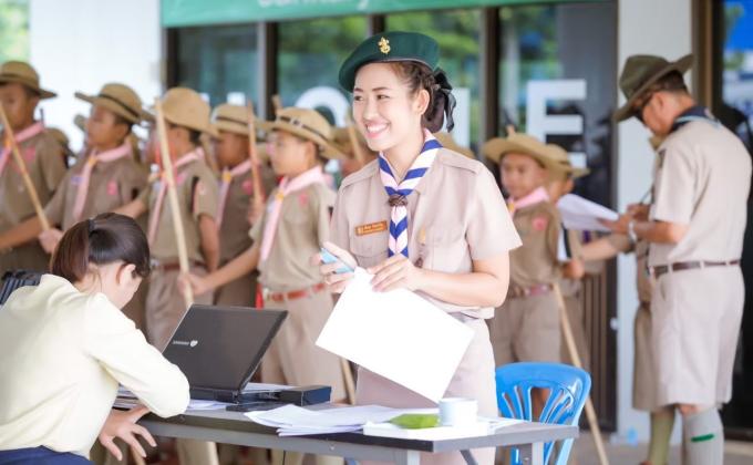 จัดประกวดระเบียบแถวลูกเสือ เนตรนารี ระดับจังหวัด