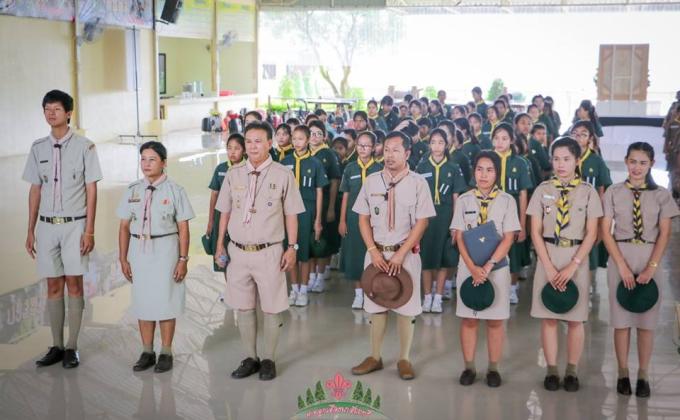 ค่ายพักแรมของลูกเสือ-เนตรนารี ของโรงเรียนอู่ทิพย์ ปีการศึกษา 2559