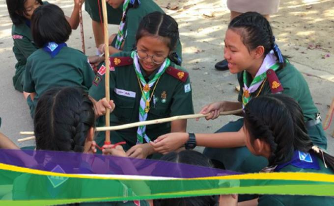 ลูกเสือผู้นำสันติภาพ ให้บริการกองลูกเสือ3