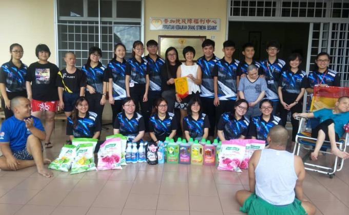 Community Service to Pusat Kebajikan Orang Istimewa Segamat