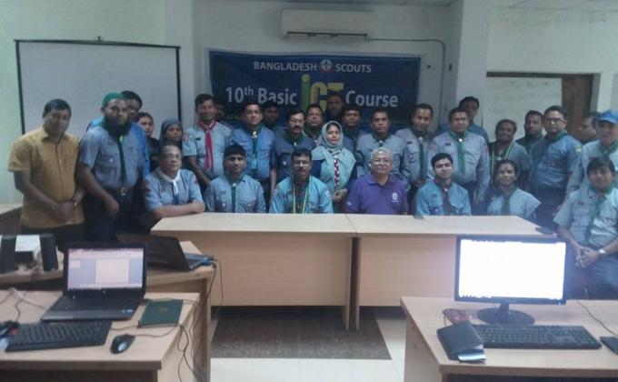 10 ICT Basic Course for Training team members of Bangladesh Scouts