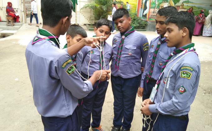Weekly Troop Meeting - Scout activities 