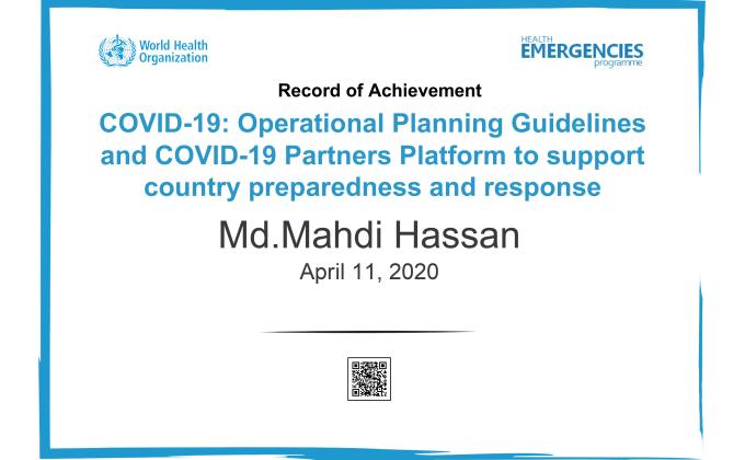 COVID-19: Operational Planning Guidelines and COVID-19 Partners Platform to Support Country Preparedness and Response