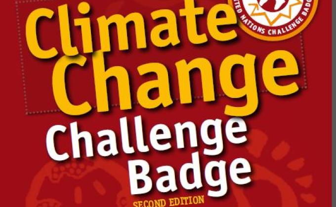 INVITATION FOR CLIMATE CHANGE COP 22 MEETING TO POST ACTIONS TO SCOUT.ORG ON CLIMATE CHANGE CHALLENGE BADGE
