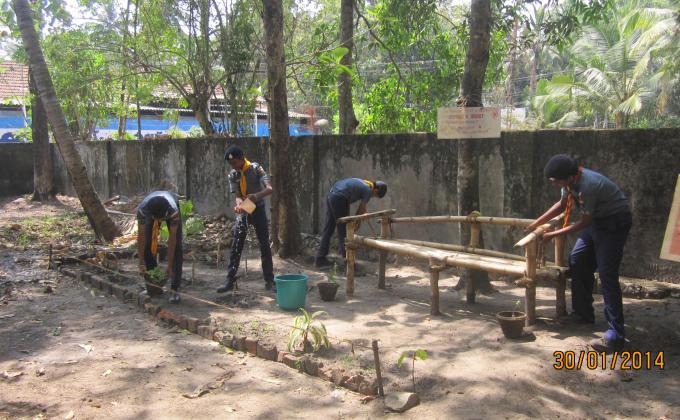 Service in Village Office