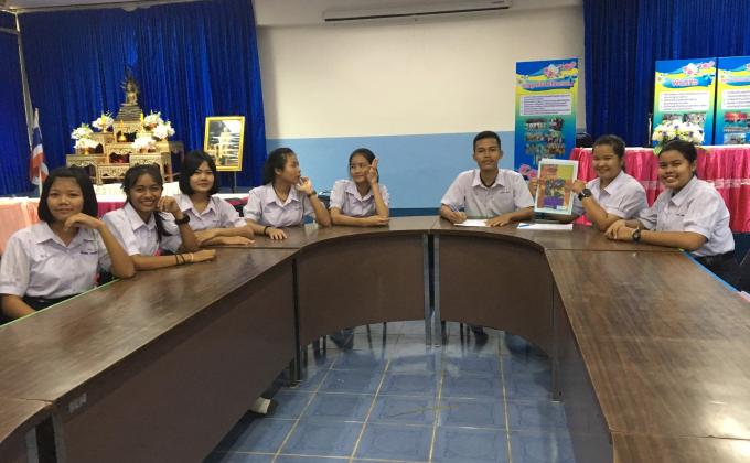 โครงการ ลูกเสือจิตอาสาพัฒนาศูนย์เด็กเล็ก บ้านหนองโดน ต.พานทอง  โดย โรงเรียนบ่อแก้ววิทยา  จ.กำแพงเพชร SWA14