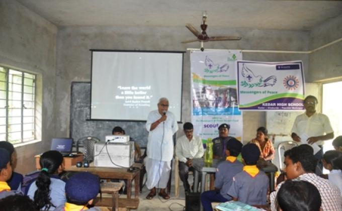 MoP promotional programme in unit Level  Kedar High School Scout Group