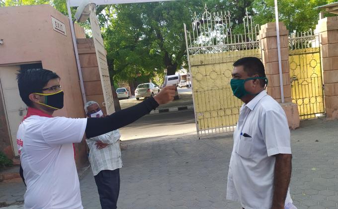 Health Worker made by Collector in Jodhpur district