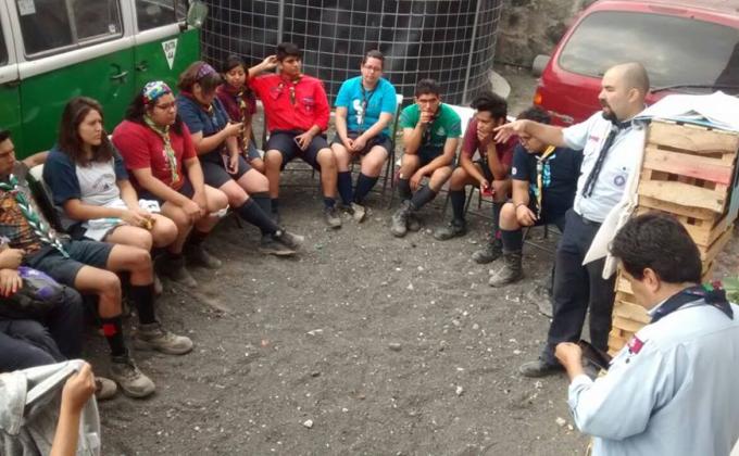 Base Scout Yuguelito  Descubrimiento Huerto en Yuguelito