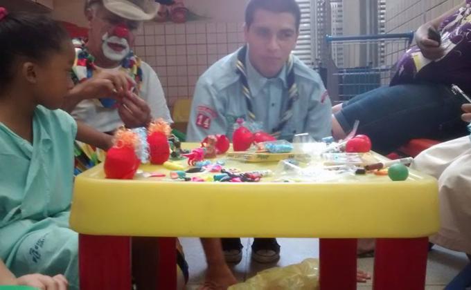 Um dia de Criança no Hospital.