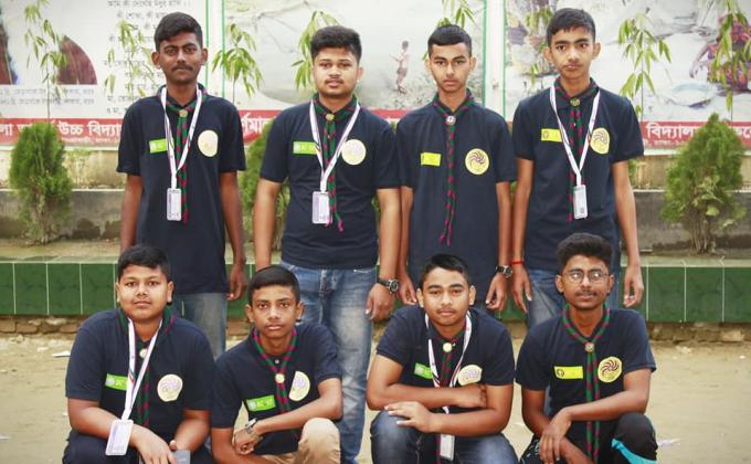  10th Bangladesh & 3rd Saanso Scout Jamboree Participant of BAHSCSG