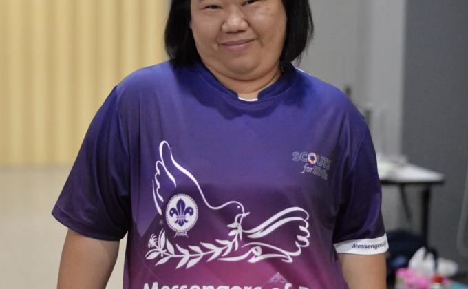 ประชาสัพมพันธ์งานวิ่งเพื่อสันติภาพ