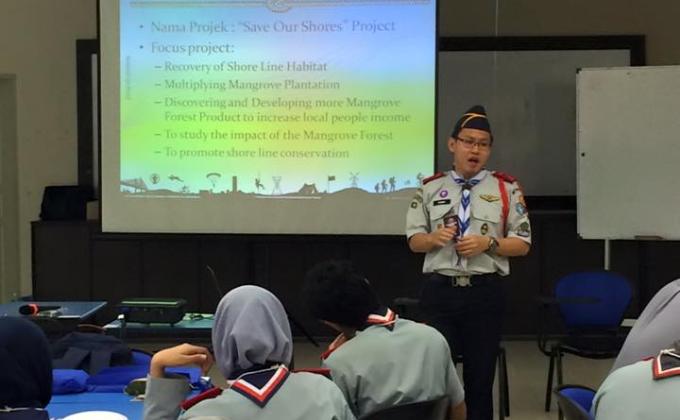 Facilitate for 2nd Malaysia Chapter Scouts of the World Discovery Workshop 