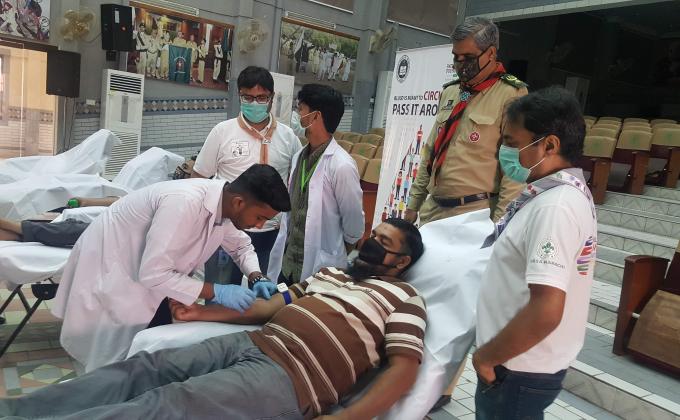 Blood donation drive for thalassemia patients during the ongoing worldwide crisis of COVID-19