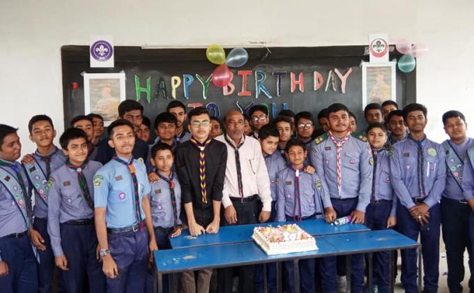 Celebrating BP Day & Scouting Foundation Day.