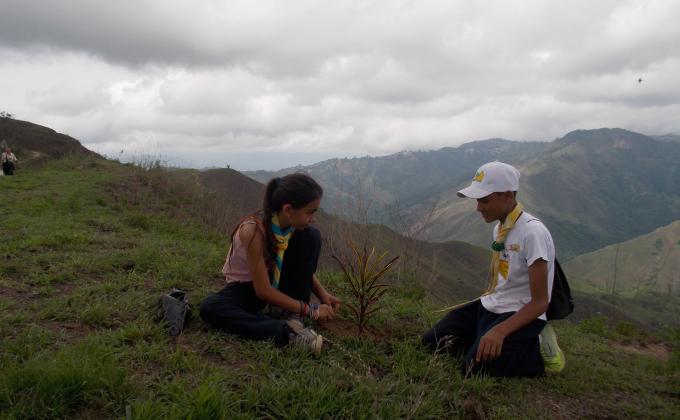 Domingo de arborización-2da Caminata Ecológica.