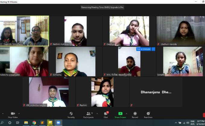 Scout Troop Online Meeting