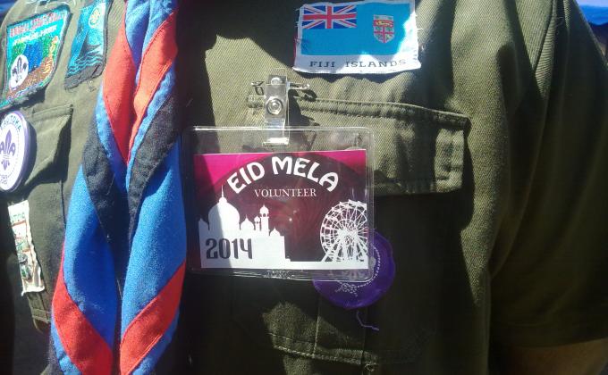 SERVICE TO MAN IS SERVICE TO GOD EID MELA COMMUNITY SERVICE PROJECT DONE BY THE LAUTOKA VENTURERS AND ROVERS.