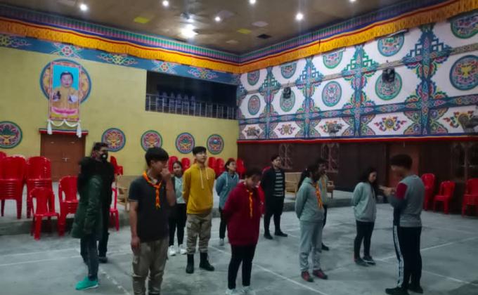 Drill Practice for National Day