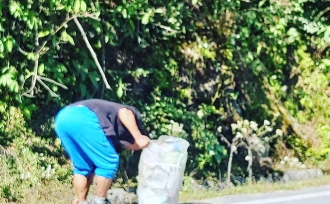 Mass Cleaning at Gedu college 