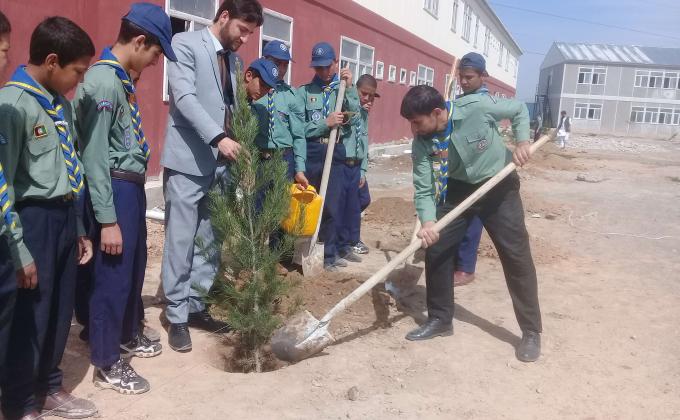 Thanks to Green Scouts for Green Afghanistan !