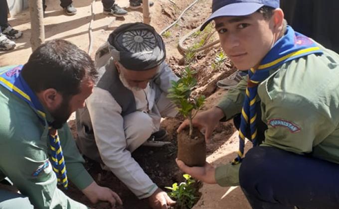 Green Scouts in Green Afghanistan in Herat Province !!