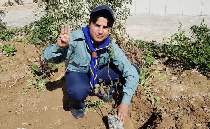 Green Scouts for green Afghanistan Feb 2021