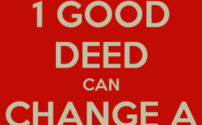The Messengers of Peace Project on Internet - "Good Deeds"