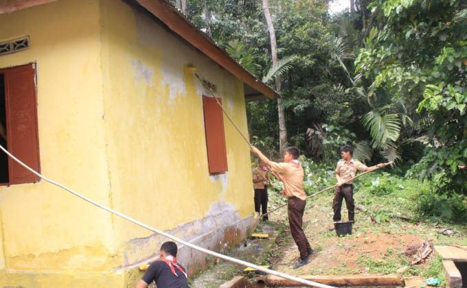 Kegiatan Sosial Pramuka Tapanuli Selatan