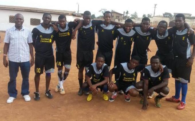 Collecte de fonds des MOP Cameroun pour les orphelins. Match de charité.