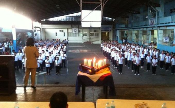 Investiture of seniors scouts