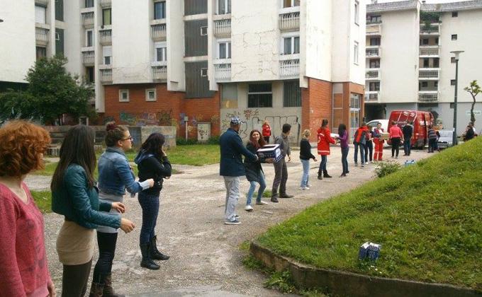 Scouts of O.I. "Igman '92" in collaboration with Red Cross of Ilidza