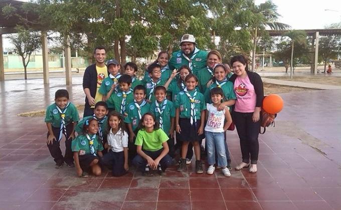 Charlas sobre Diversidad Funcional para concientizar a los niños de la Escuela Mene Grande en Punto Fijo, Falcón. Venezuela