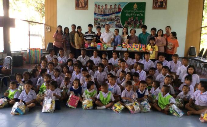 Donnation to children in need in Korat,Thailand