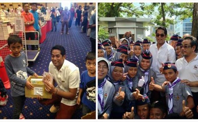 Jamboree Messenger of Peace with the conjunction of National Youth Festival 2014