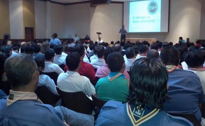 Apoyo de los scouts en la Misa del Papa Francisco en Guayaquil