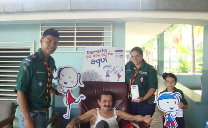 1era Entrega de leches "Lechetón 2014"