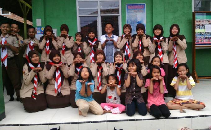 MoP "Book for Peace" Saka Bakti Husada Kwarcab Pekalongan