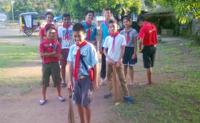 Cleaning the Hospital Surroundings